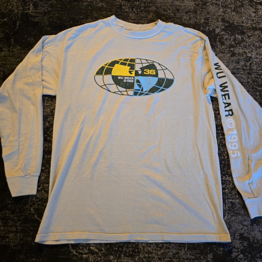 Wu wear hip hop long sleeve shirt